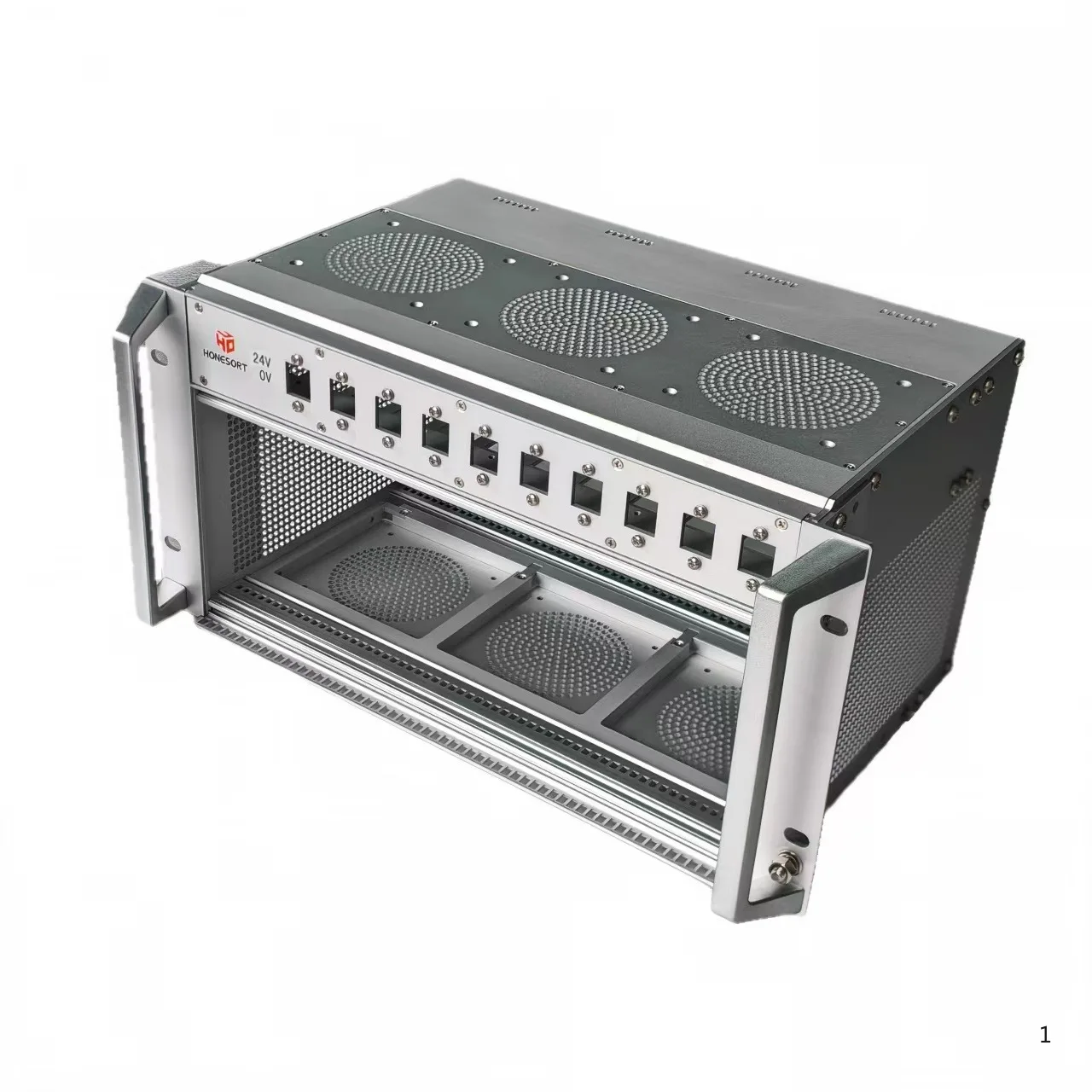 Chassis 3 + 1U Chassis Aluminum Profile Cooling Aluminum Alloy Plug-in Profile Baffle Sheet Metal