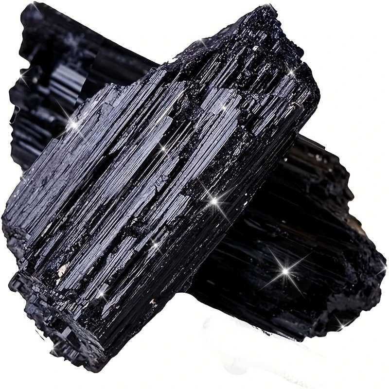 Natürlicher schwarzer Turmalin rau – ein ideales Geschenk für Heimwerker, Zubehör, Rohsteindisplays, DIY-Anhänger und Halsketten