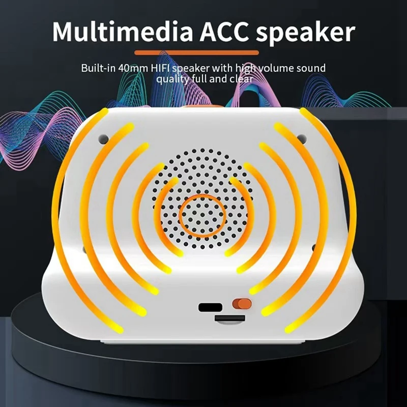 Children'S AI Intelligent Alarm Clock Multifunctional Voice Dialogue Machine Time Management Self-Disciplined Clock B-AT48