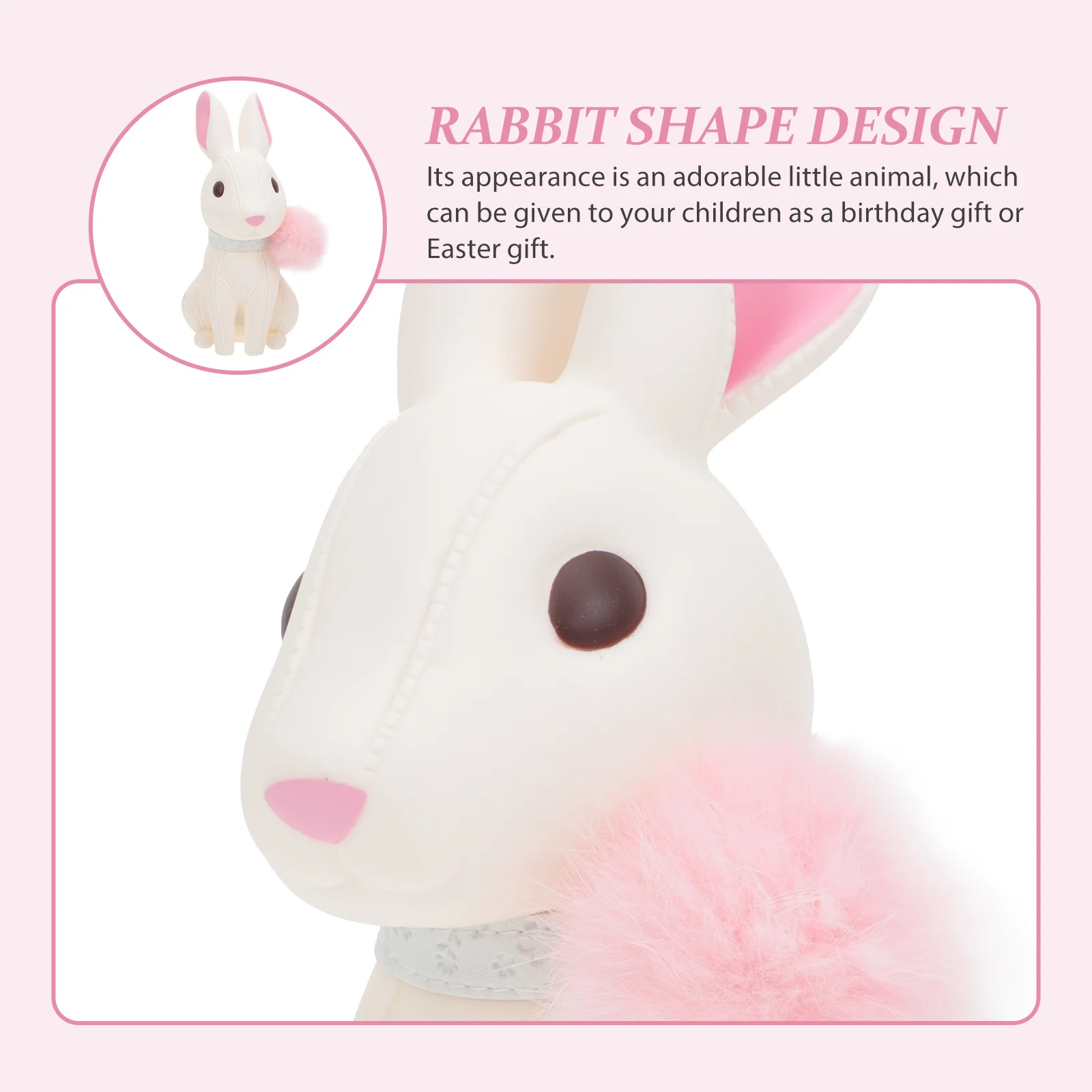 Paashaas Spaarpot Creatieve Geldbesparende Pot Kids Desktop Decor Kinderen Munt Bank Kids Paascadeau Geldbesparende Pot