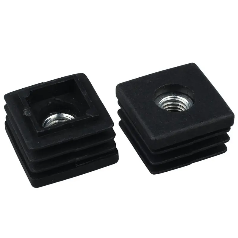 L68A 60 Sets 45Mm Base Dia Adjustable Leveling Foot 25Mmx25mm Square Tube Insert Kit