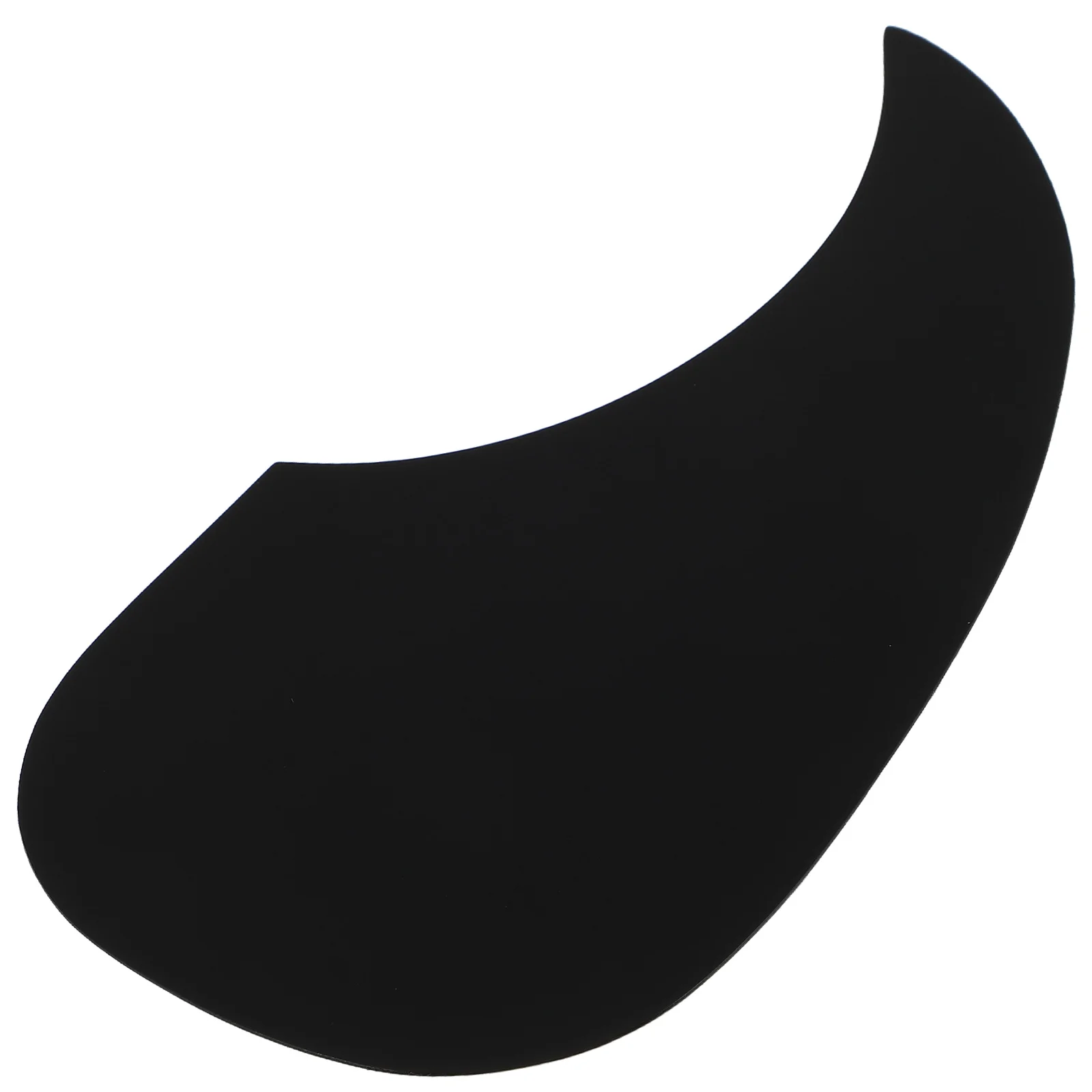 Waterdrop Style Acoustic Guitar Self Adhesive Pickguard Pick Guard (Black) Waterdrop guitar pickguard