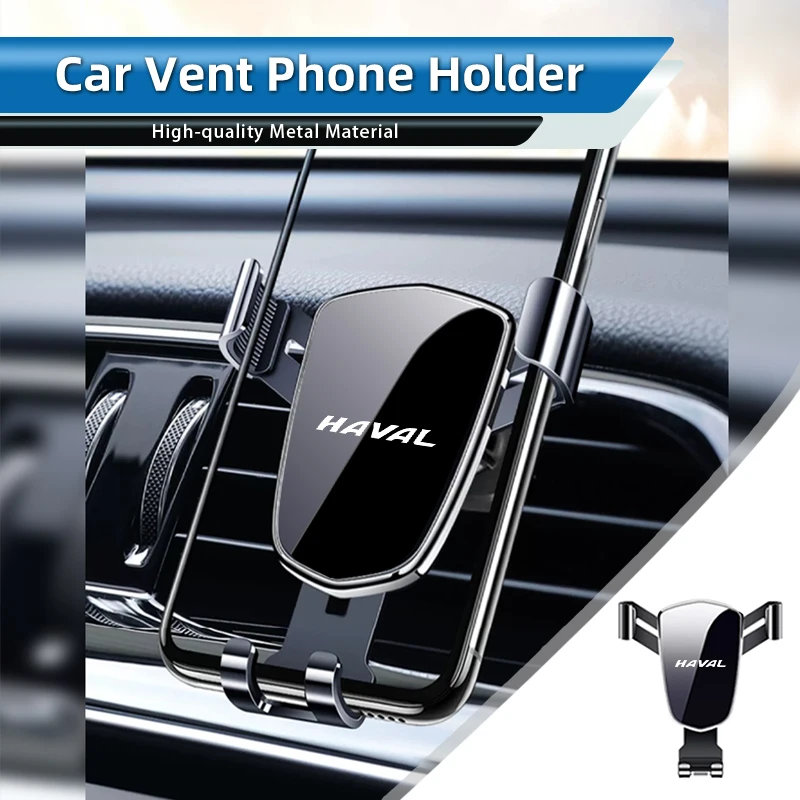 

Car Mobile Phone Holder Air Vent Phone Stand With Hook Auto Accessories For Great Wall Haval F7 H6 H2 H3 H5 H7 H8 H9 M4 F7X F7H