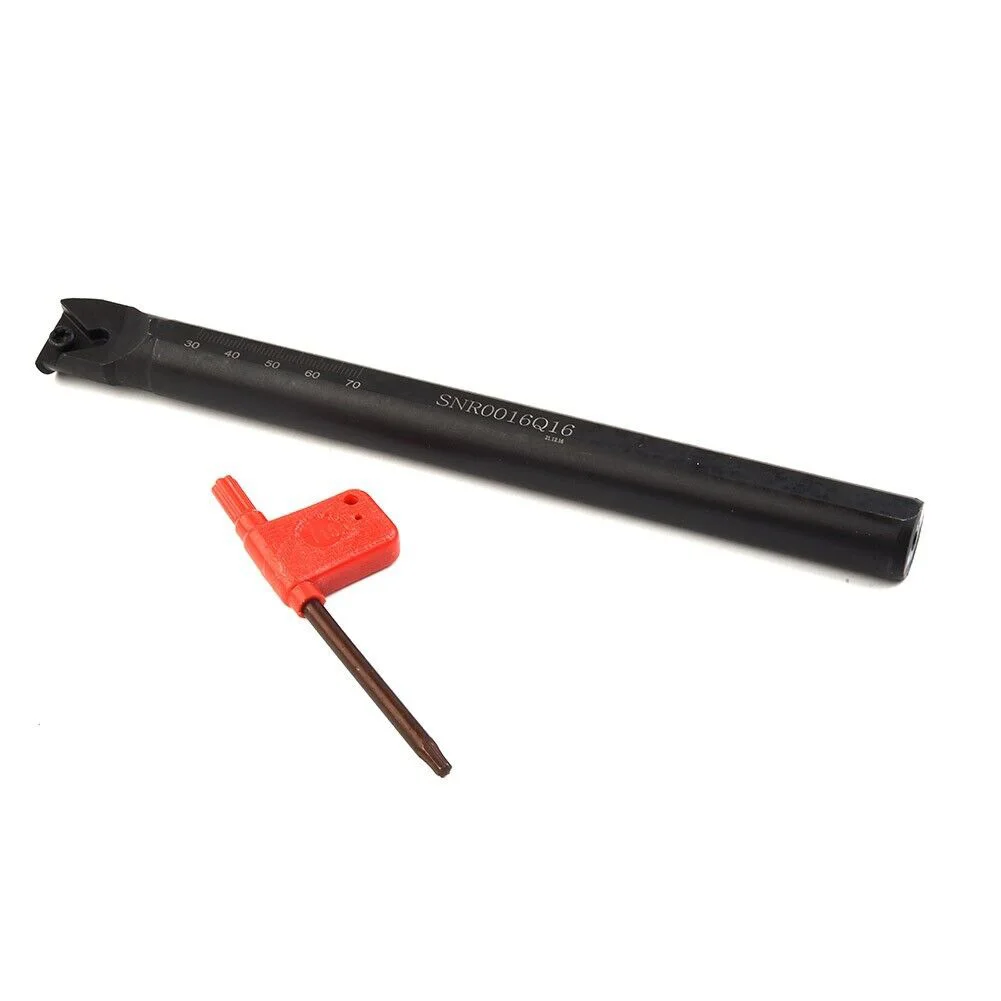 

SNR0016Q16 Tool Holder for Threading and Turning Right Lathe Cut Tool Compatible with For 16IR Inserts 180mm Length