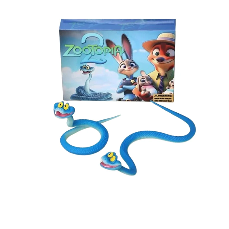 Gary Snake Ornament Cartoon Kawaii Crazy Animal City 2 Gary Decompression Blind Box Model Ornament Full Body Movable Gift Boys