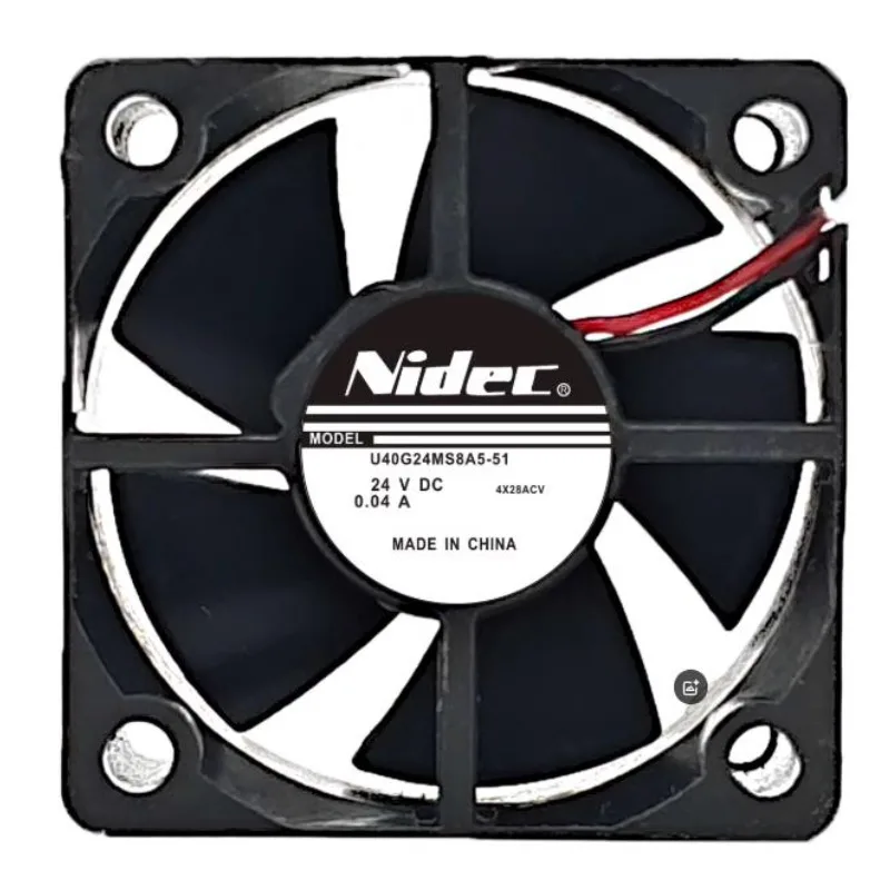 New Cooler Fan for U40G24MS8A5-51 U40G24MS6A5-51 DC24V 0.04A 0.07A Inverter Cooling Fan