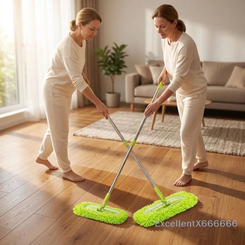 Reusable Microfiber Mop Pads Compatible With Swiffer Sweeper Replacement Cloths Reusable Household Wet And Dry Use