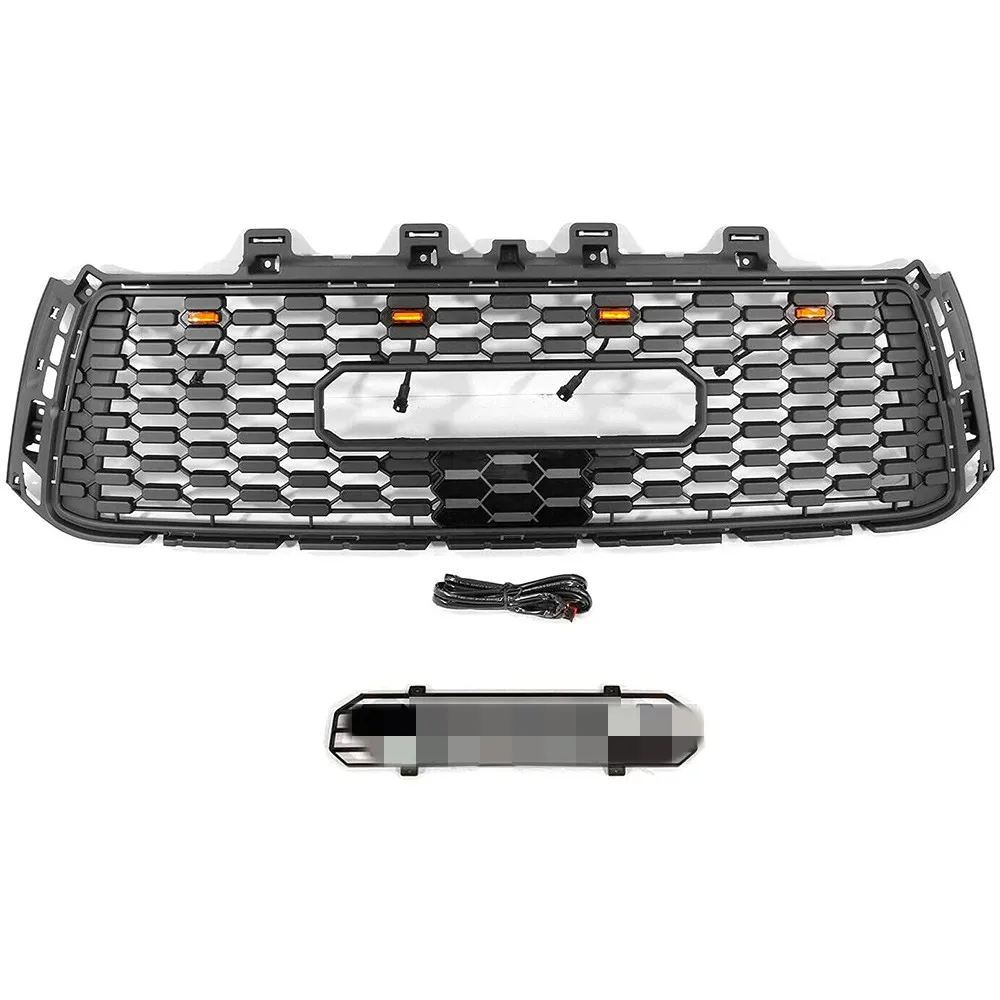 

Spedking 2007-2013 accessories front bumper grill grille with light for Tundra