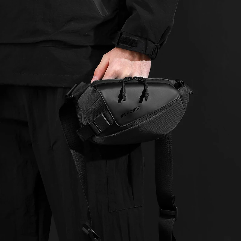 Fashion Waterproof Ride Waist Packs Solid Color Fanny Pack Unisex Belt Bags Trendy Travel Storage Phone Chest Pack Crossbody Bag view 5