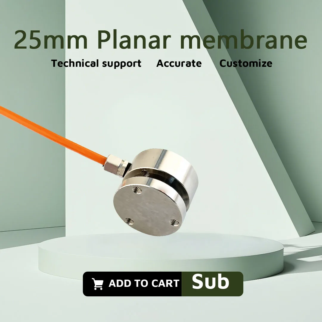 Load Cell  Planar Diaphragm Weight Sensor Display Indicator Instrument Tension & Compression for Education Science Technology