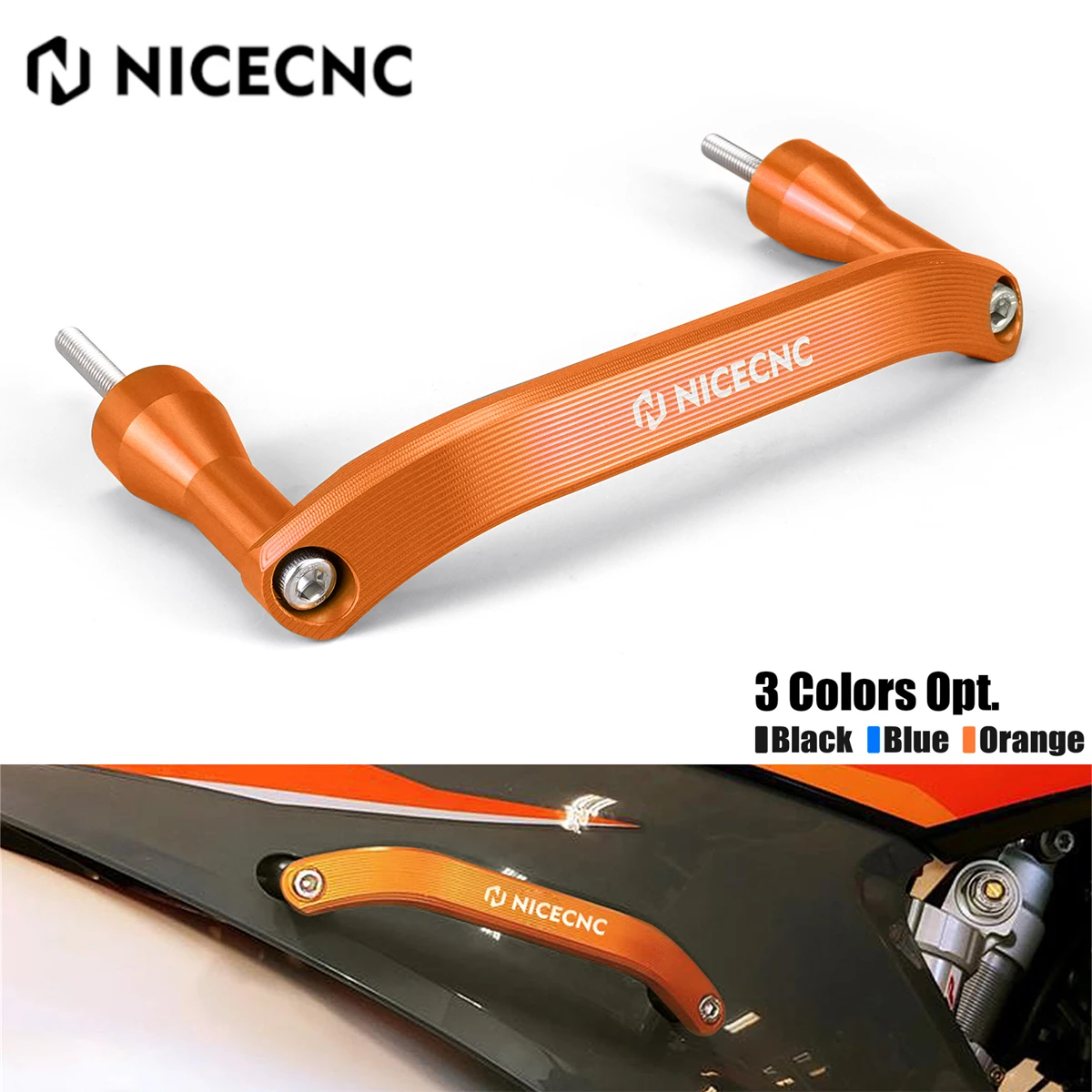 

NICECNC For 2023 KTM EXC 300 EXC XCW TPi EXCF 6D 500 450 400 350 300 250 200 150 125 SX SXF 450 2019-2022 Rear Lift Grab Handle