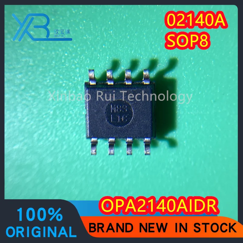 5pieces OPA2140AIDR OPA2140AID OPA2140 parts mark 02140A operational amplifier SOP8 100% original electronics in stock