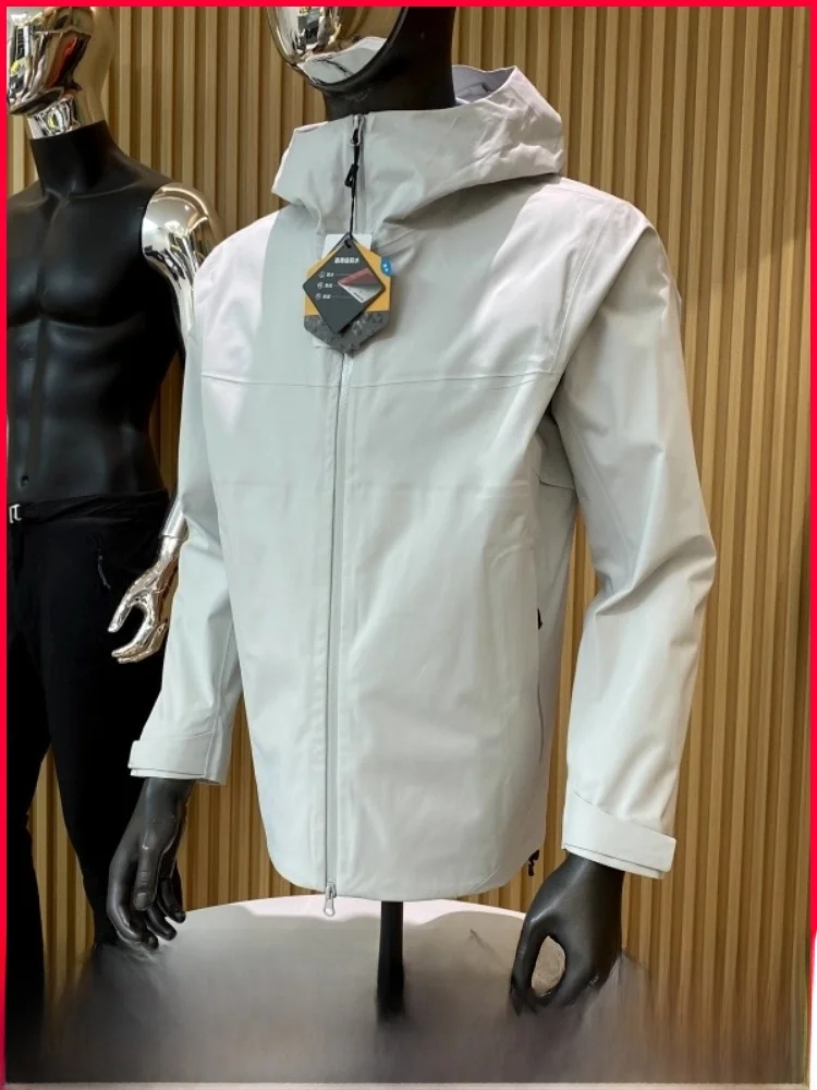 

Outdoor Men's Tee-in-One down Jaet 90 Du down Full Glue Waterproof Polyester Fiber Zipper Sle Detachable Inner Liner