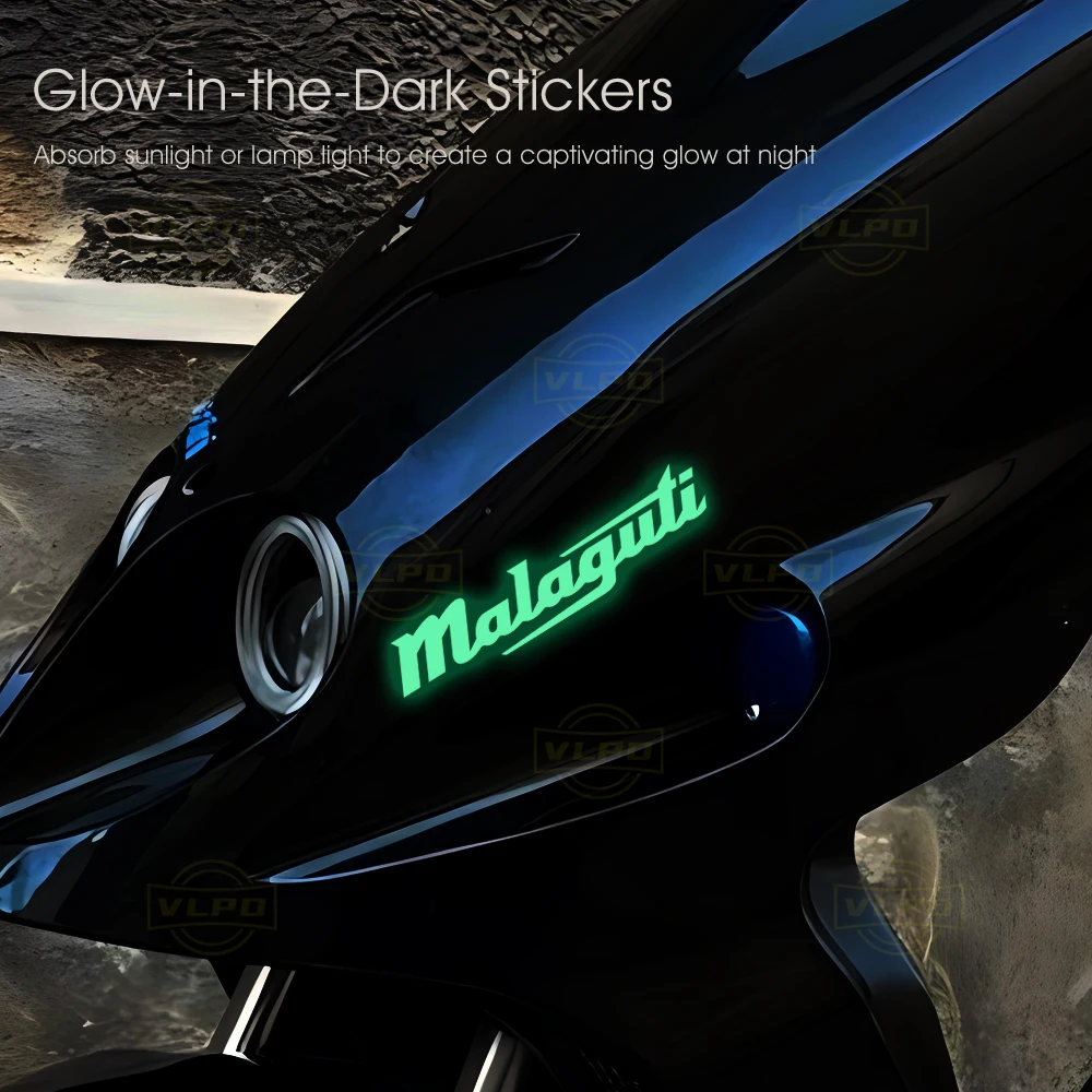 ملصقات للدراجات النارية ملصق مضاد للمياه لـ Malaguti Phantom F10 F12 F15 Firefox Dune 125 Madison 125 250 300 XSM RCX10 ملحقات #2