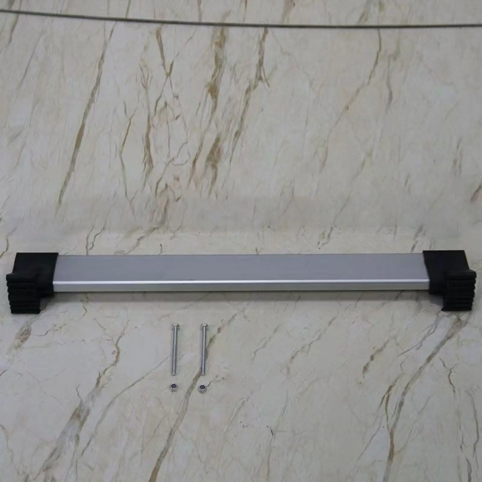 Universal Telescoping Ladder Balance Bar Portable Stabilizer Aluminum Accessory Ladder Safety Tool for Platform Ladders