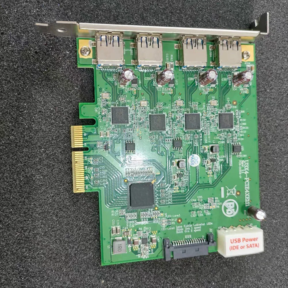 U3X4-PCIE4XE111 REV 1.1 USB3.0 Acquisition Card