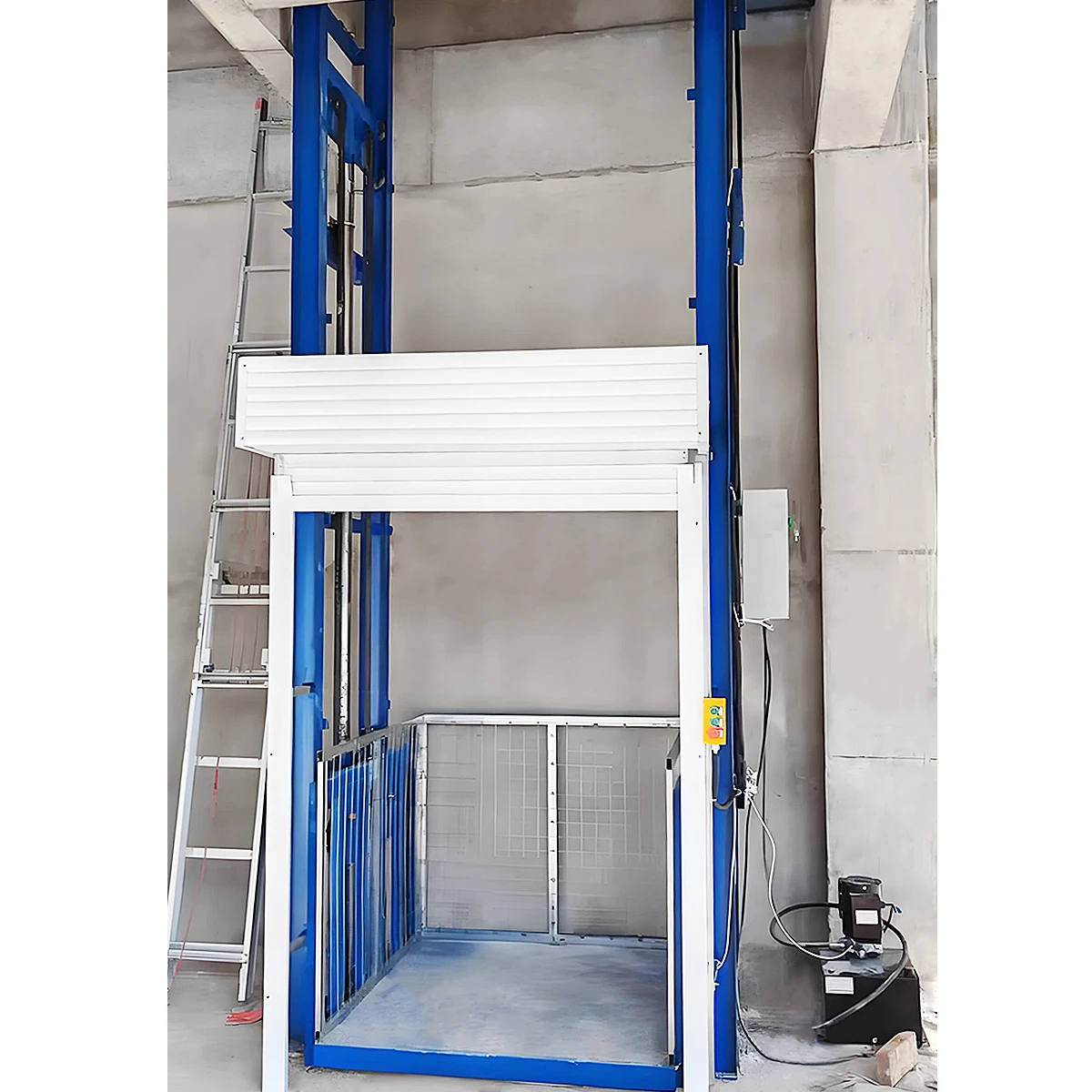 

Hydraulic 1000kg wall-mounted seven freight lifts wall-mounted electric mini electro-hydraulic warehouse freight lifts