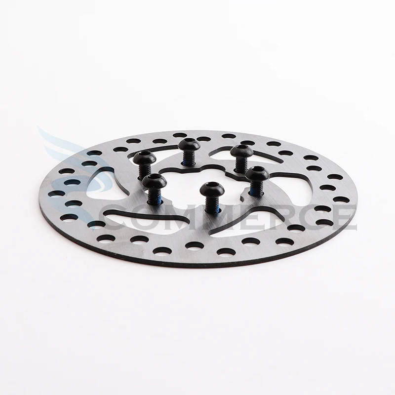 6 holes 120mm MTB Bike Disc Brake Rotor Stainless Steel 120 Disk With 6 Bolts For Scooter Mountain Road Bicycle Accessories