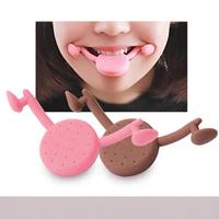 1pc Smile corrector, masseter training Lip trainer crooked, smile training V-face tool, Charming Smile Trainer -Silicone Face Li