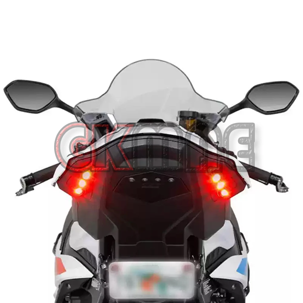 For S1000RR S 1000 RR Motorcycle Modified Turn Signal Light Rear Tail Light Spoiler Light Mount Bracket Accessories