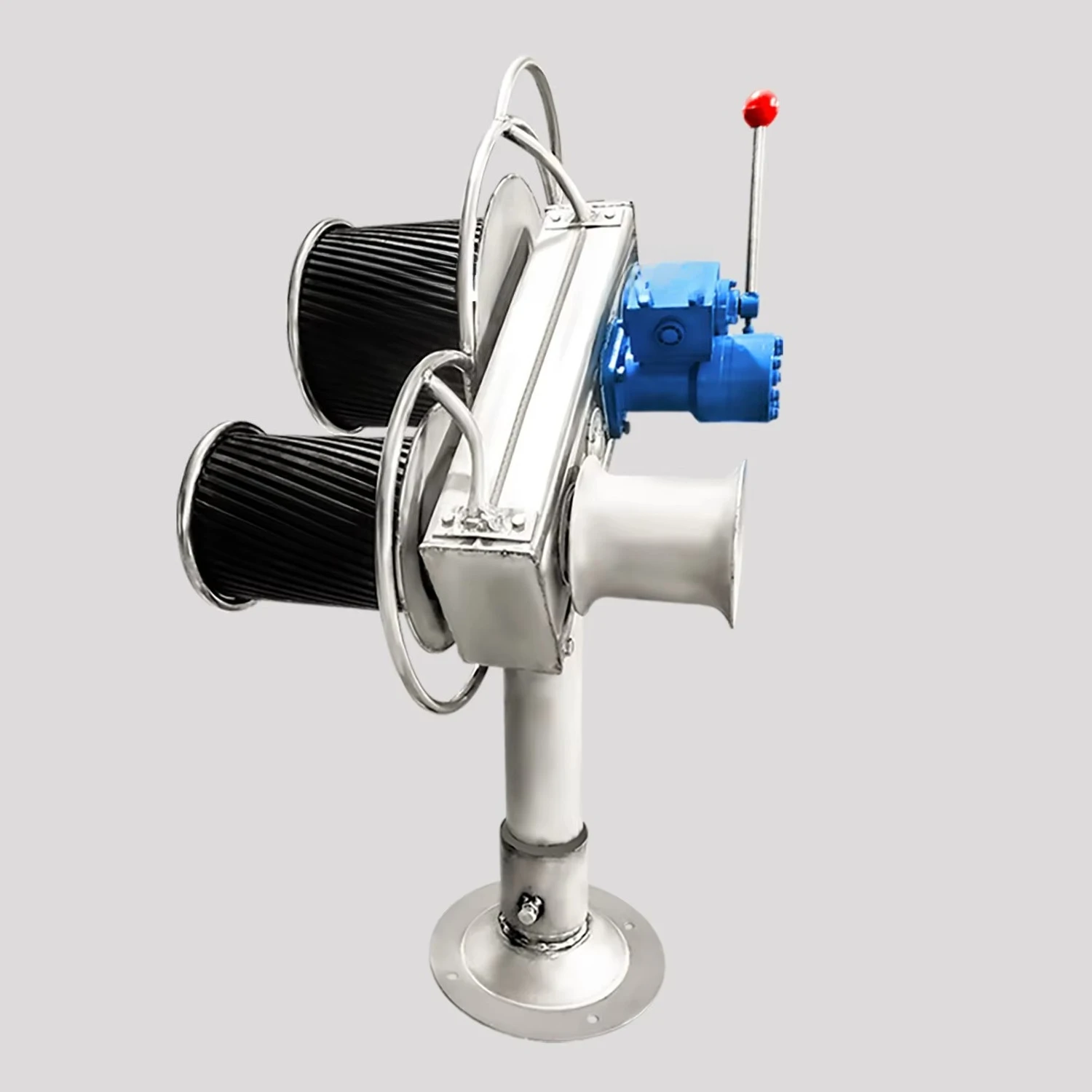 304 stainless steel marine hydraulic fishing net trawl wallet seine winch fishbone net trawl winch