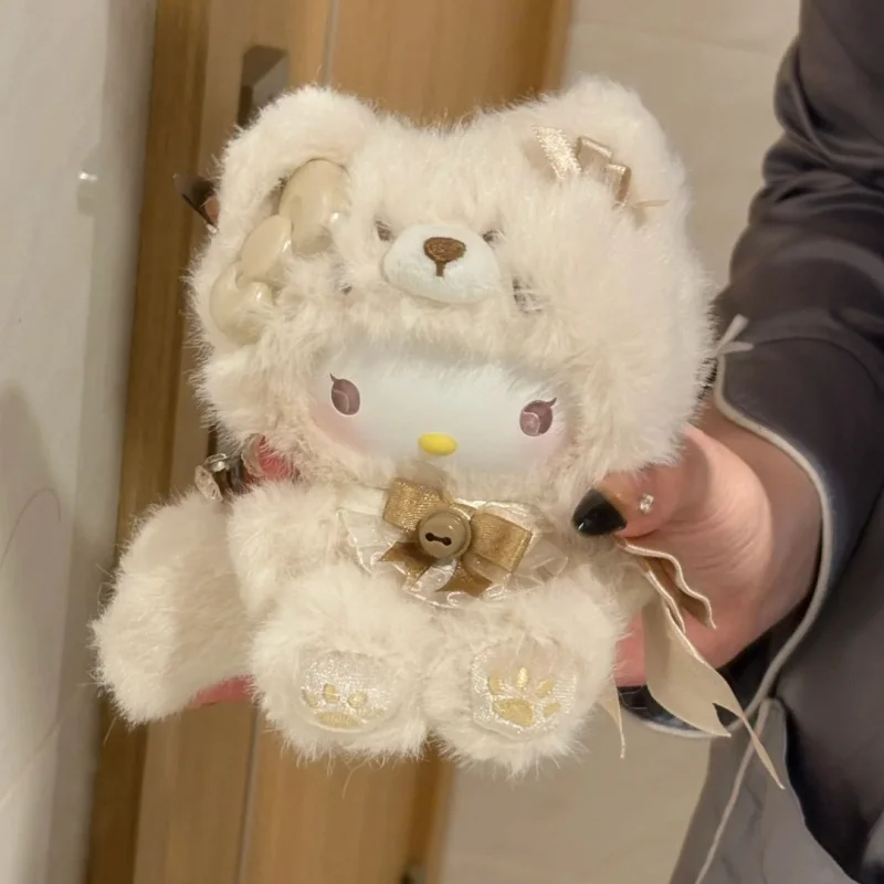 New Sanrio Island Fox Series Plush Vinyl Blind Box Lovely Bag Pendants Collectible Trendy Toys Mystery Box Girls Birthday Gift