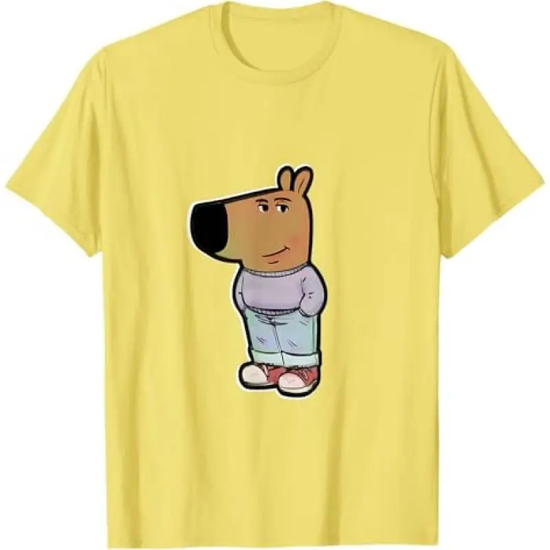 My New Character Is A Chill Guy Meme Funny Human Dog T-Shirt Cute Dog Lover Graphic Outfit Men's Fashion Tailor-made Saying Tee