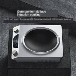 TINME Induction Cooker Household Concave Induction Cooker3000W220V Small Fully Automatic Wok Induction Cooktop Cooktop