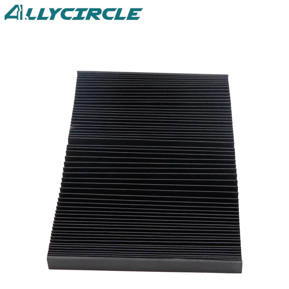 2 Pieces Customize CNC Dust Cover Cloth for CNC Machine X.Y.Z Axis Inner PVC Skeleton Wear-resistance