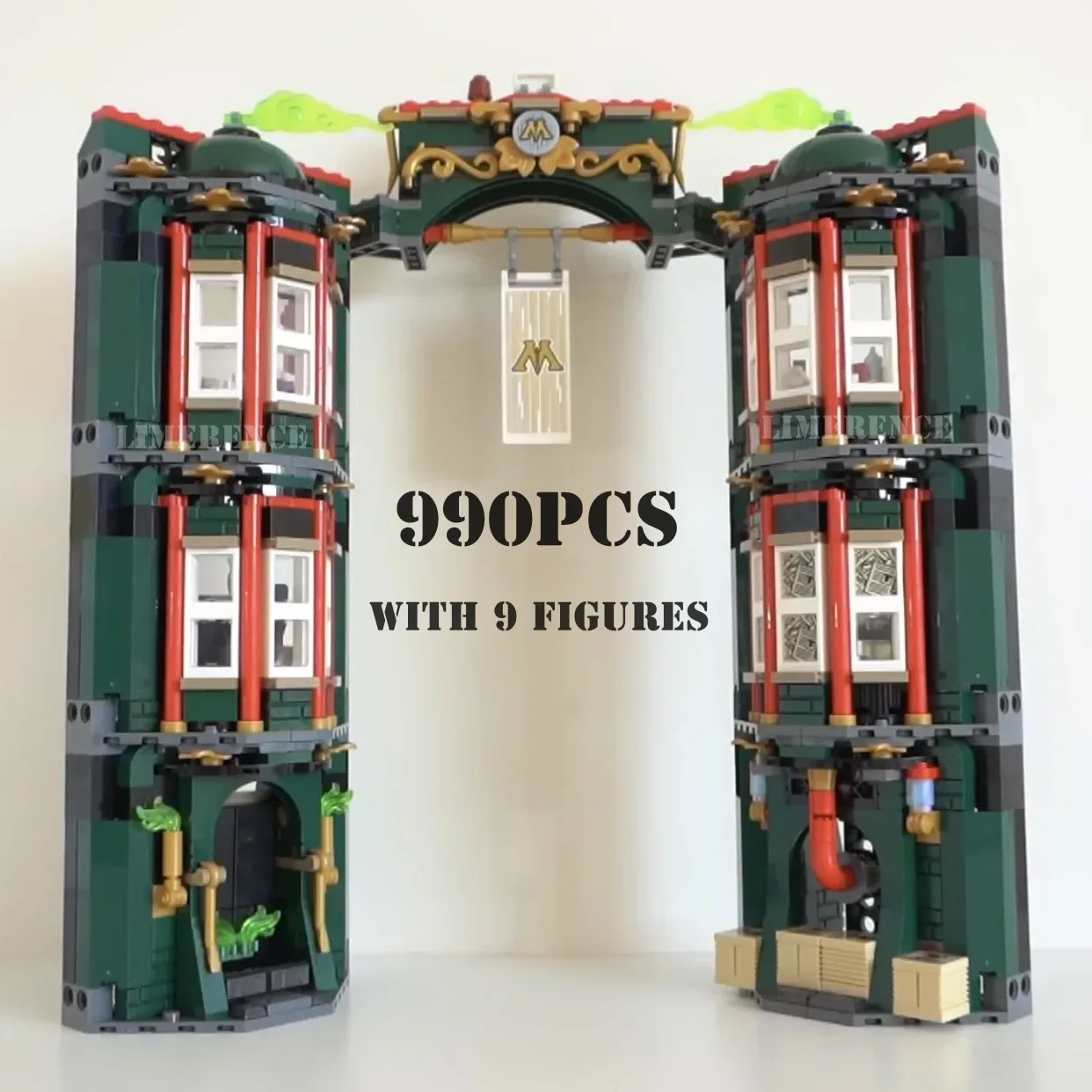 Creative Expert The Ministry Model Compatible 76403 Moc Buiilding Block Bricks Educational Kids Children Toys 990pcs