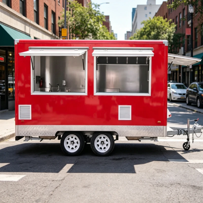 Professional Factory Made Mobi - Food Truck With Snacks recension och pris