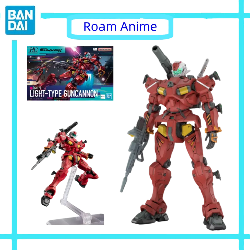 

Оригинальная аниме-модель Bandai HG GQuuuuuuX RGM-79, фигурки GUNCANNON LIGHT-TYPE, коллекционные игрушки, подарок для детей, точечные товары