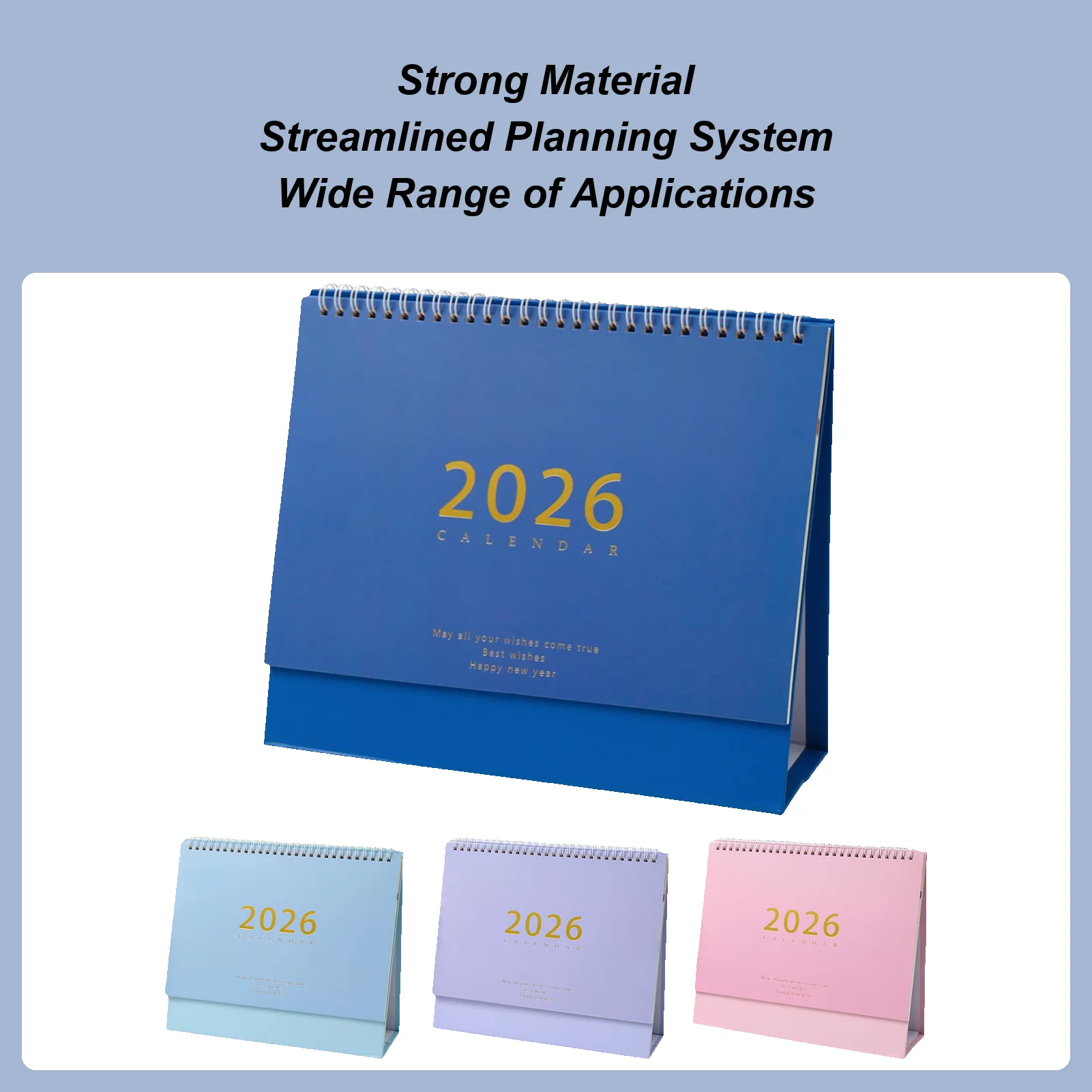 2026 Creative Desk Calendar Self-discipline Check In Plan Desktop Decoration For Home Indoor School Living Room Classroom