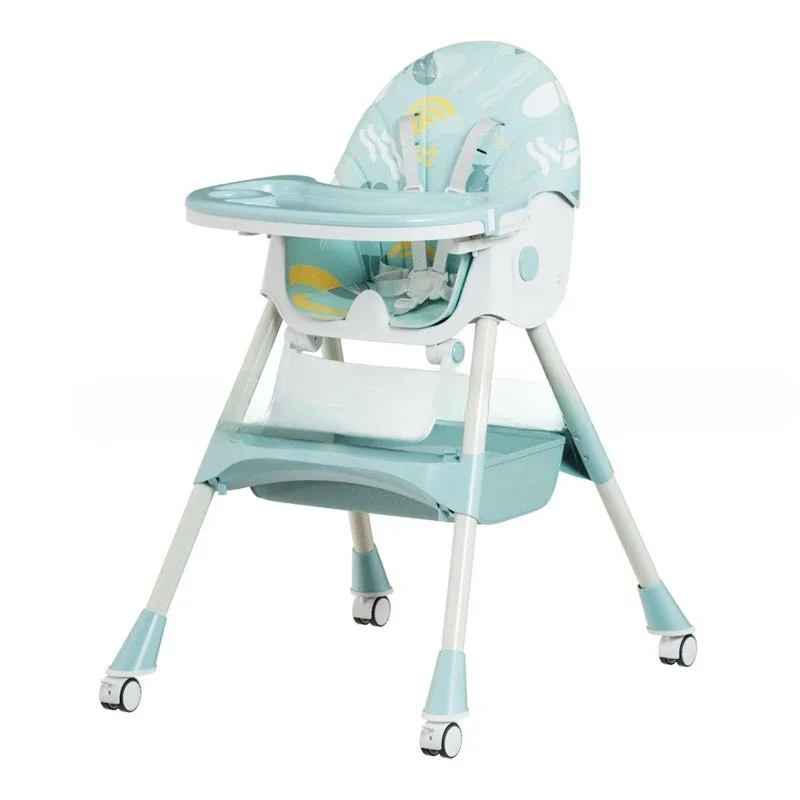 

Baby Dining Chair Multifunctional Adjustable Children's Dining Chair Baby Home Portable Eating Plastic Table Rocking Chair