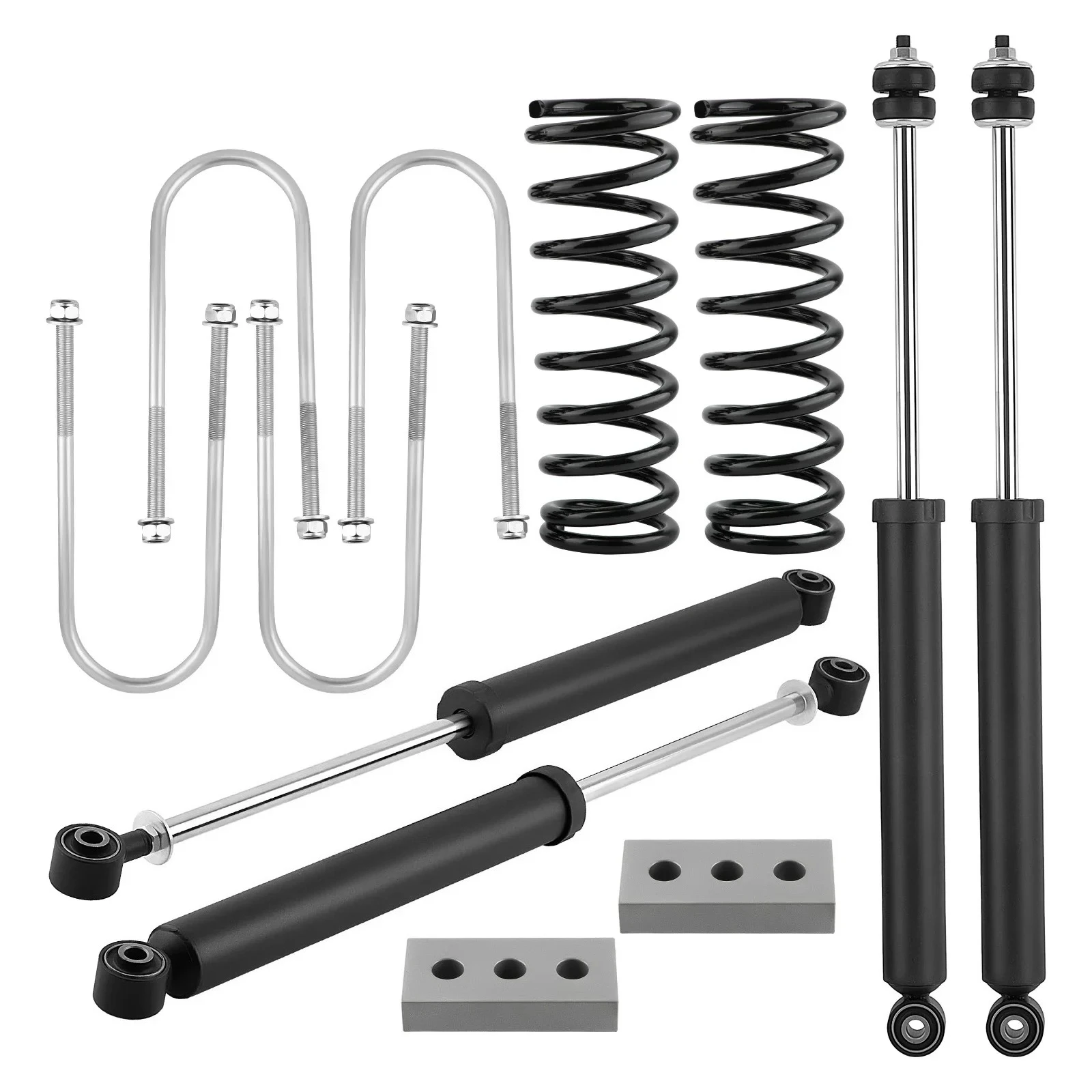 3 Inch Suspension Lift Kit for Ram 2500 3500 4WD 2003‑2009 C  Springs & Shock Absorbers