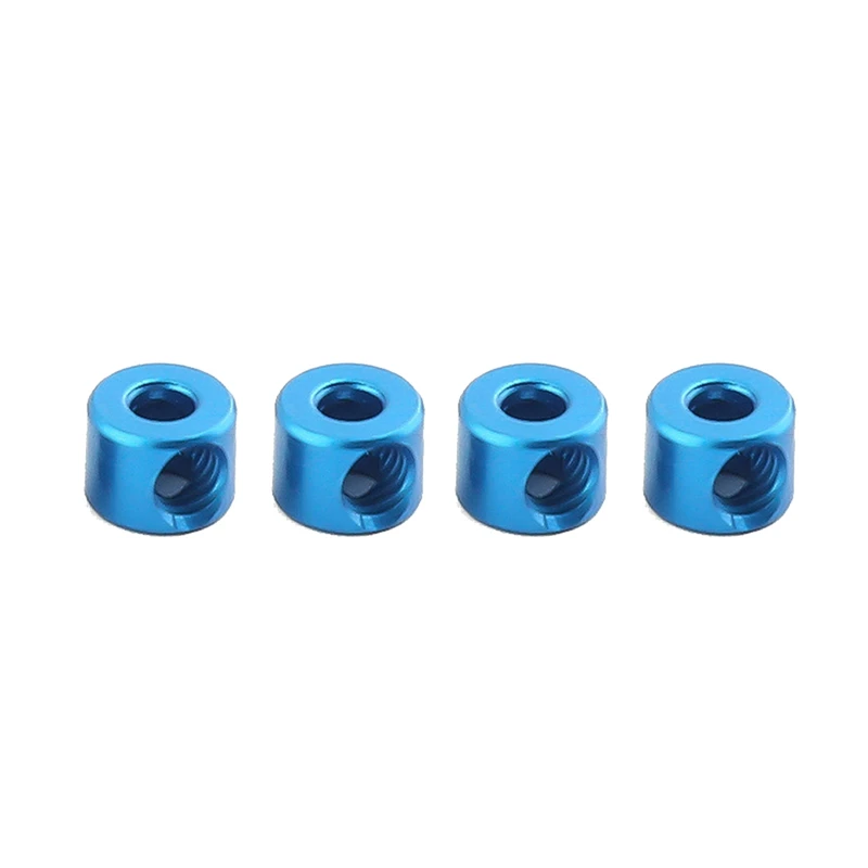 Sway Bar Lock Nut Paint Stir Sticks Anti Roll Bar Limit Buckle For Tamiya RC Car ,4Pcs/Lot Metal