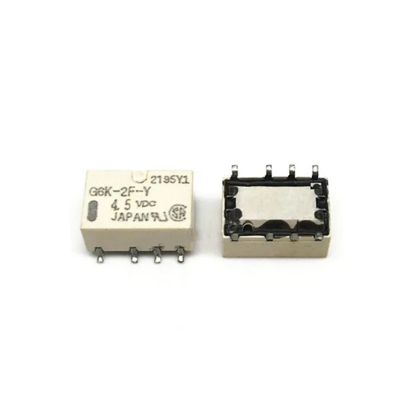 NEW Telecommunication relay G6K-2F-Y-4.5VDC G6K-2F-Y 4.5VDC G6K-2F G6K2FY4.5VDC G6K2FY 4.5VDC DC4.5V 4.5V SOP8