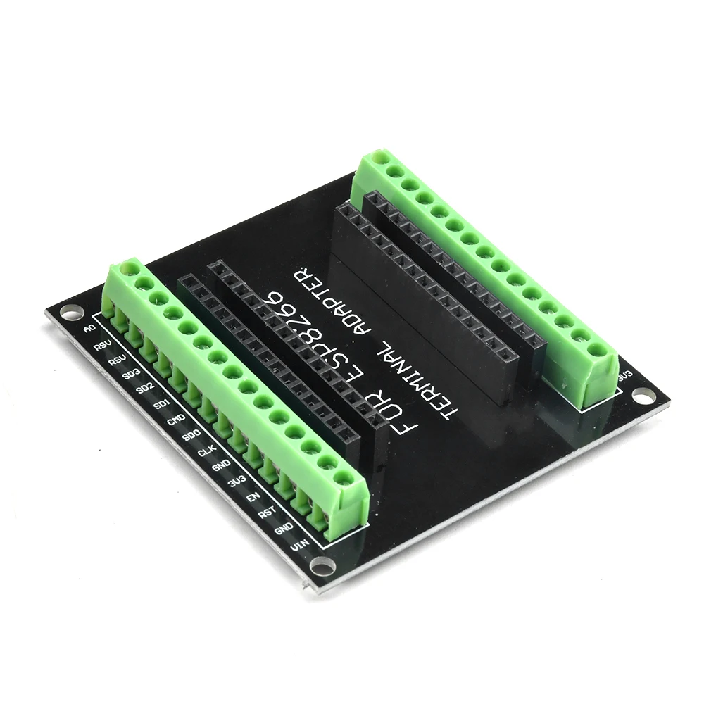 ESP8266 tabliczka zaciskowa GPIO 1 do 2 dla ESP8266 ESP-12E płyta rozwojowa NodeMCU kompatybilna z karta rozszerzenia GPIO