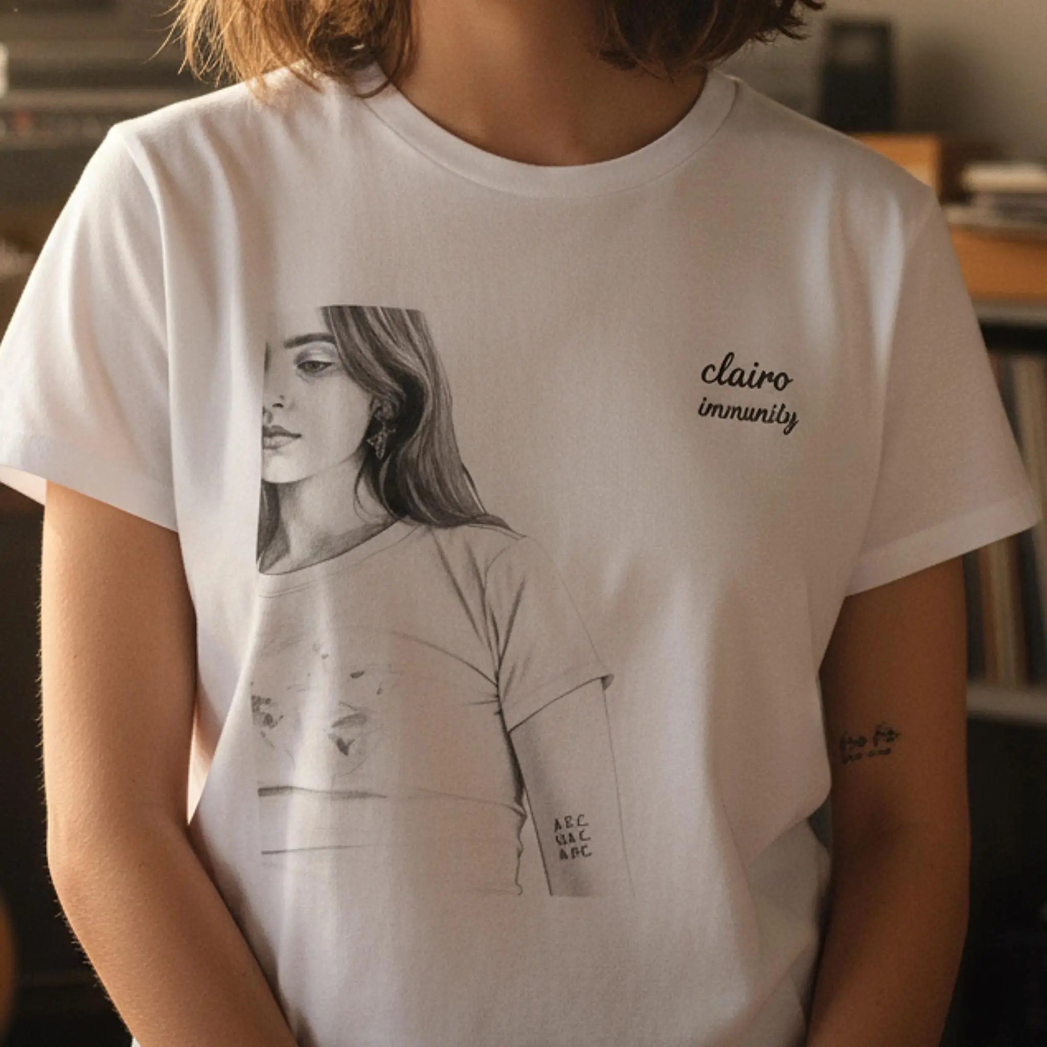 

Clairo Immunity Shirt or Sweatshirt Retro Pop Music Graphic Tee Fan-Inspired Album Merch Design Unisex Minimalist Top