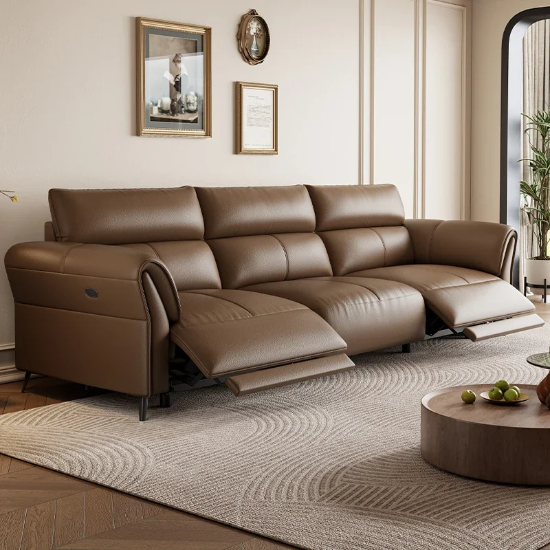 Design Design Electric Recliner Sofa Charger Ports Apartments Electric Recliner Sofa Living Room Divano Moderno Furniture Home