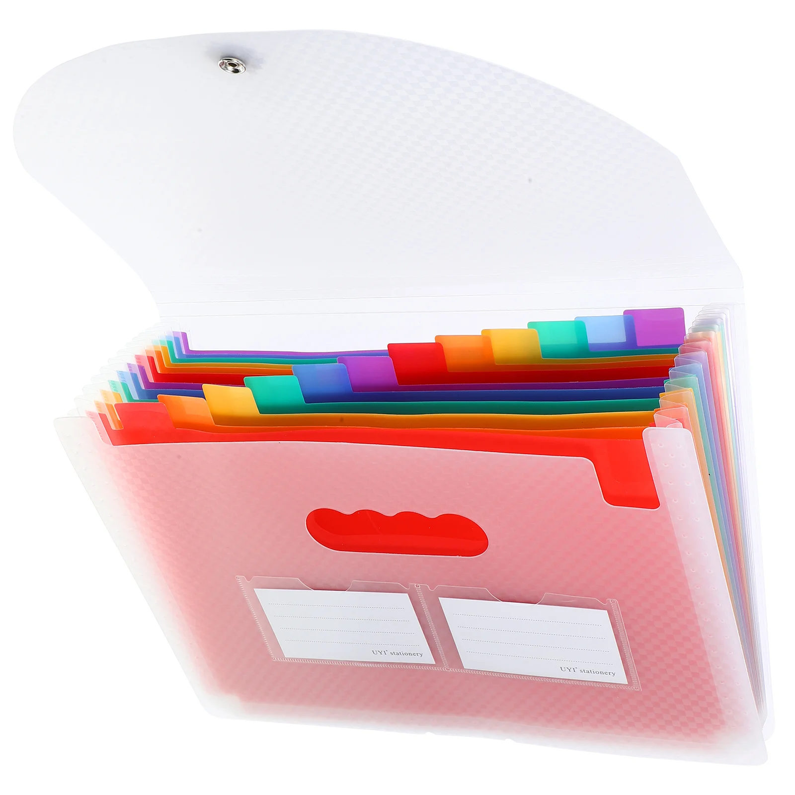 

File Folder Organizer Large Capacity Multi Pocket Expanding Storage Accordion File Folder Portable Desktop Sorting Data Bag For