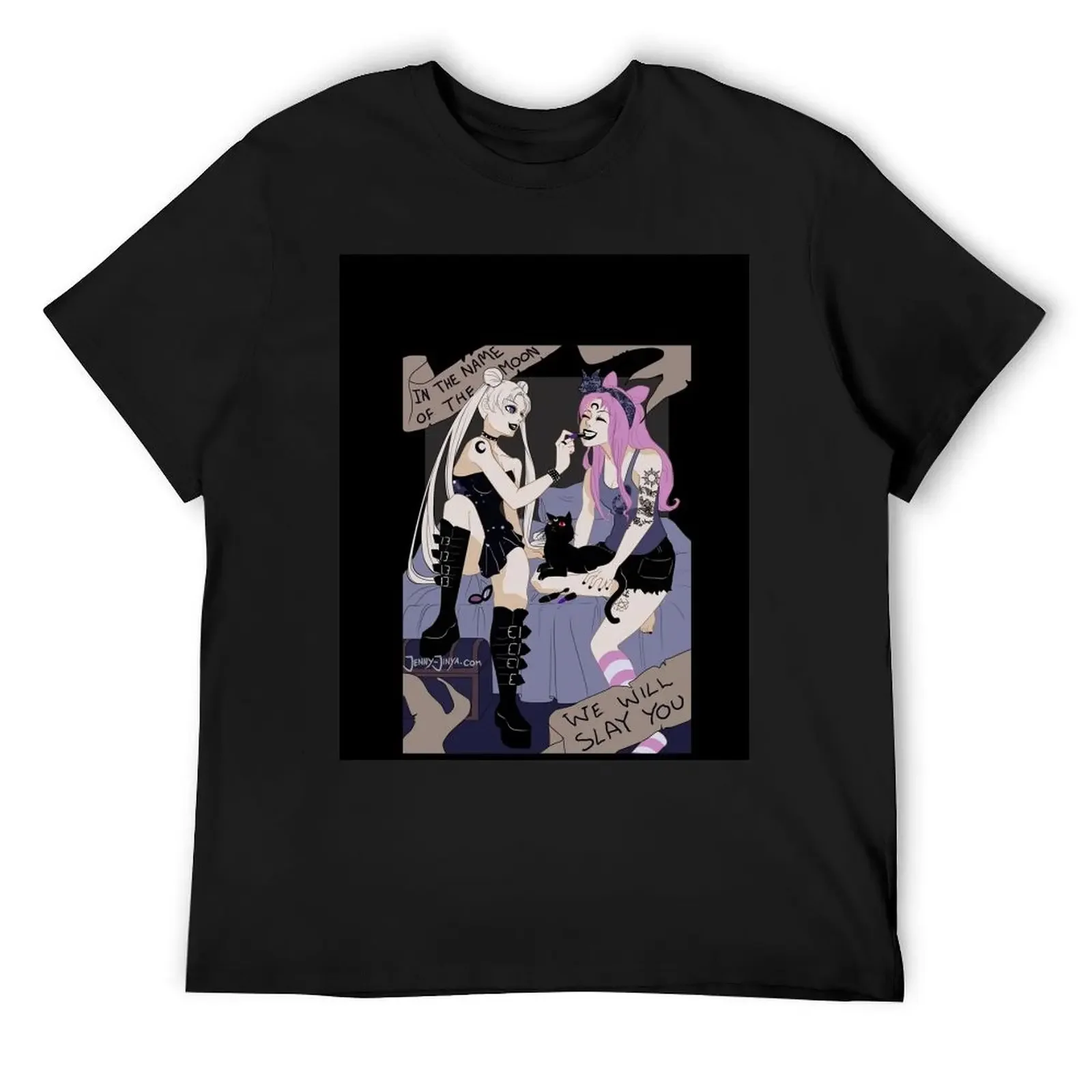 

Sailor Goths T-Shirt anime figures shirts graphic kawaii clothes sports fans men workout shirt