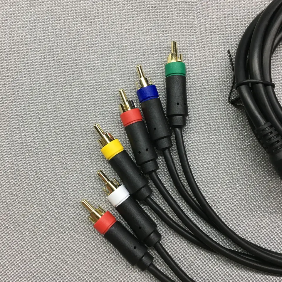 For SEGA Saturn RGB/RGBS RCA Composite Cable For Sony PVM BVM NEC