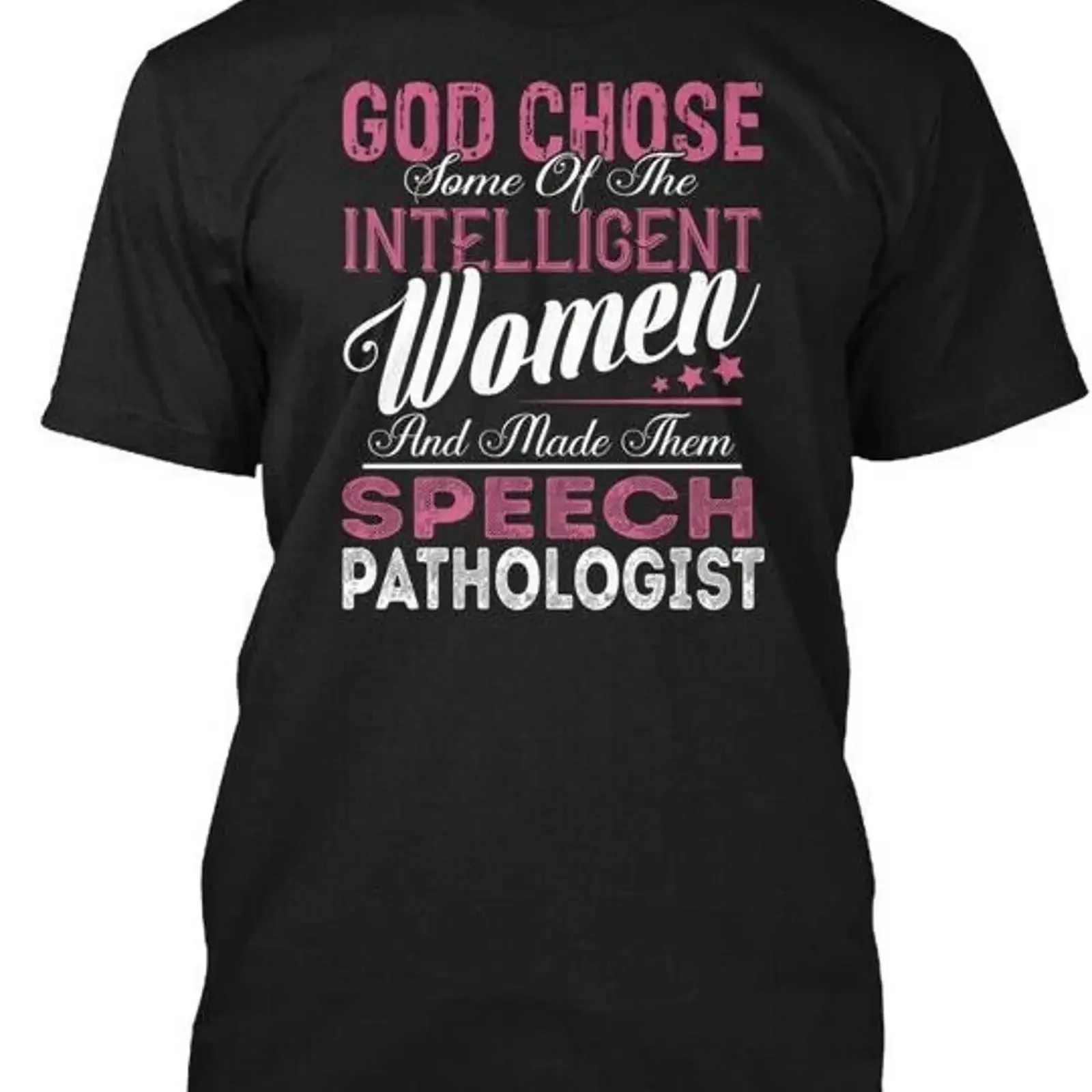 Cool Speech Pathologist Intelligent Women's T Shirt Made in USA Sizes S to 5XL vintage Washed Soft Stylish Breathable