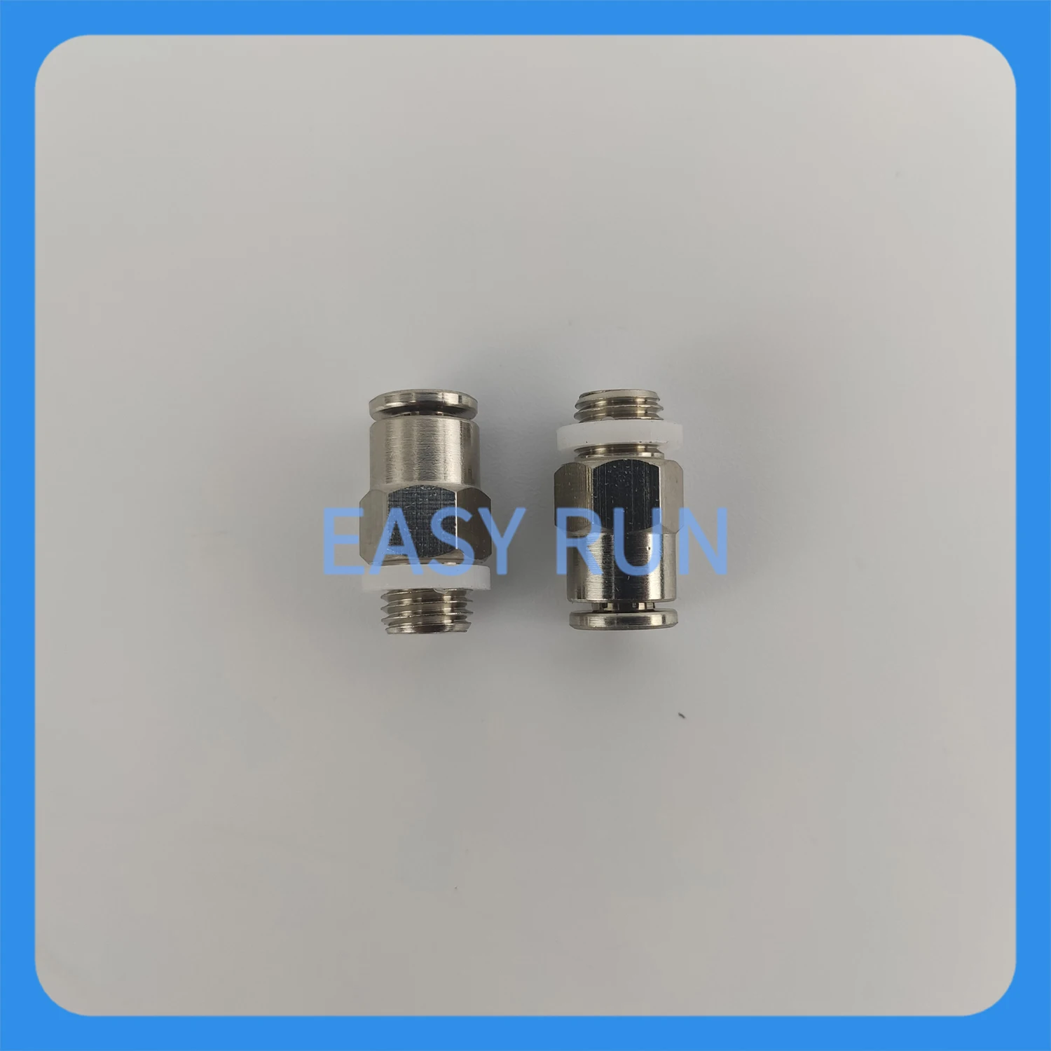4cm tracheal tube quick connector 4MM quick plug tracheal connector M8*1 straight metal quick plug connector