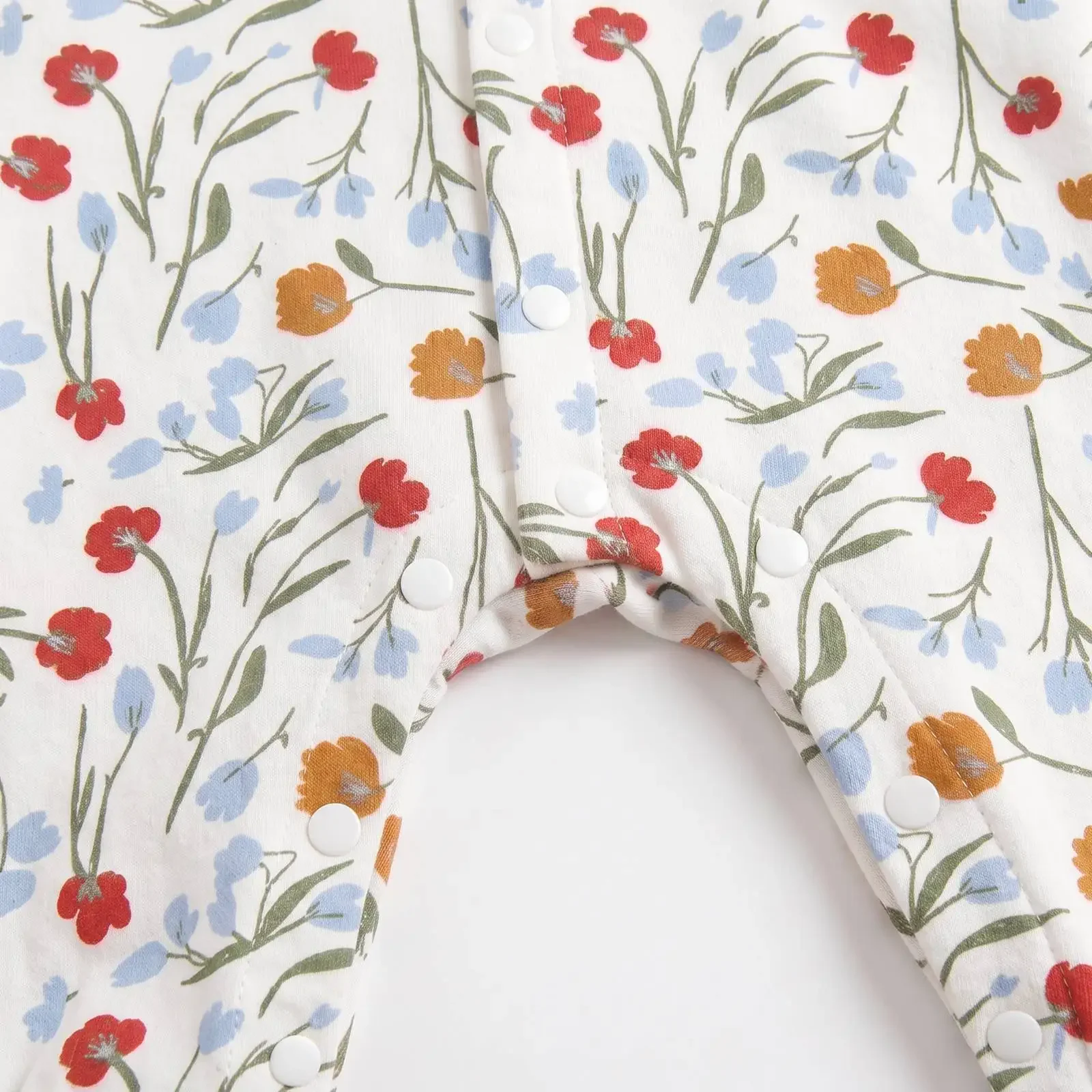 Niedliche Blumen-Overalls für Kleinkinder Frühlingskleidung Herbst Baby Mädchen Strampler Langarm – Detail 7
