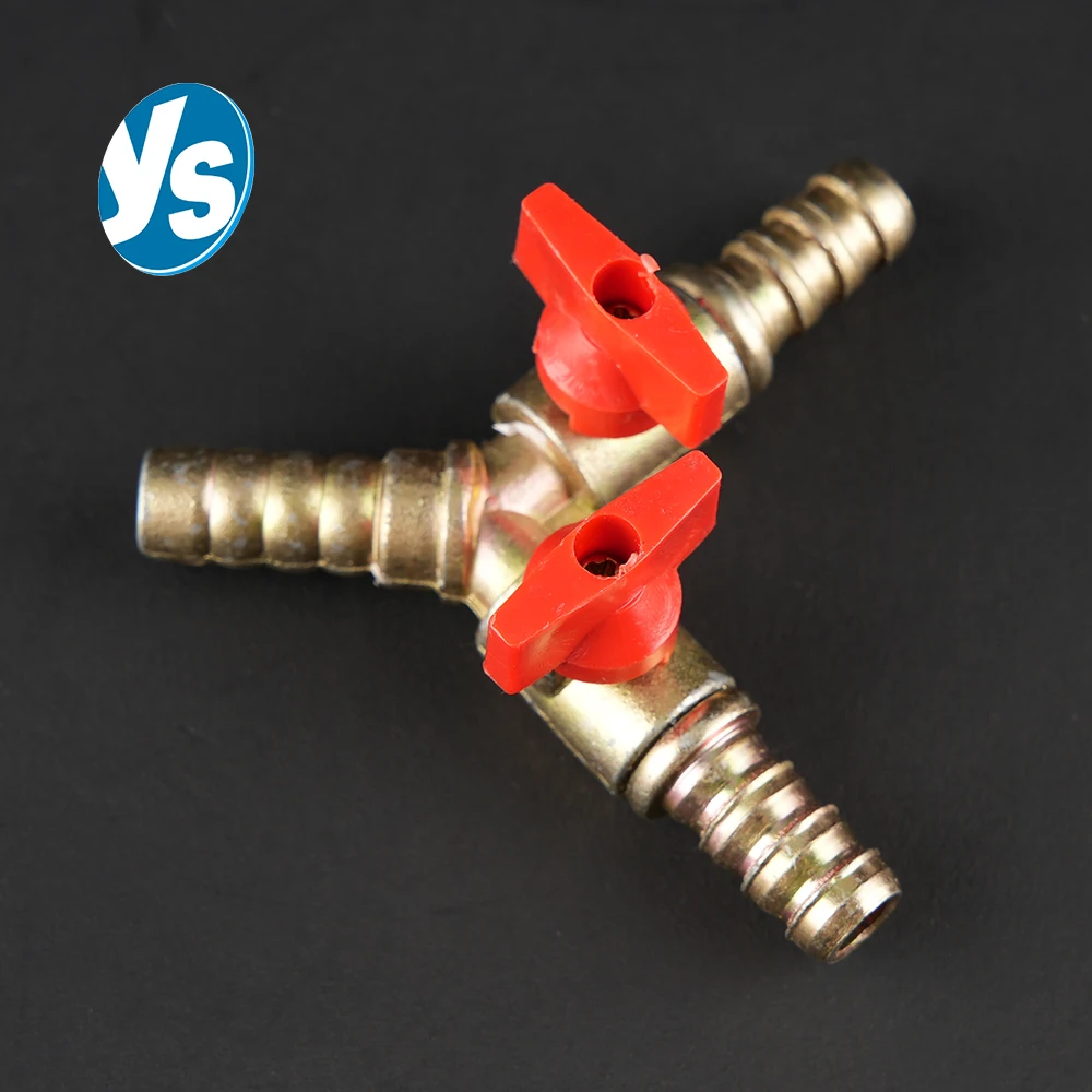 Industrial Y-Shaped Ball Valve - 3/8