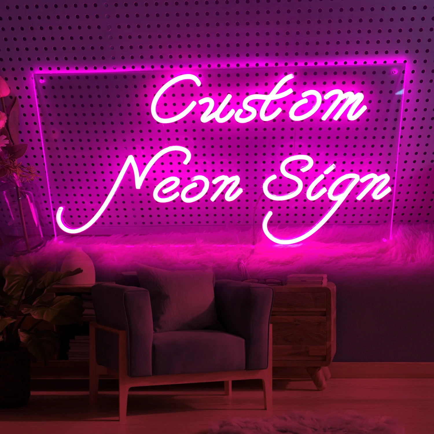 Custom Neon Bord Gepersonaliseerde Naam Bed Game Room Muur Decor Led Licht Bruiloft Verjaardagsfeest Schoonheid Decor Bar Café Neon Licht