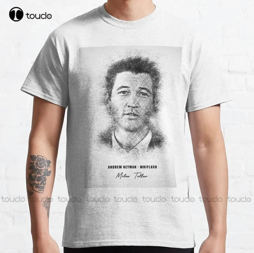 Miles Teller Classic T-Shirt Women Graphic Tshirt Fashion Design Casual Tee Shirts Tops Hipster Clothes Make Your Design Xs-5Xl