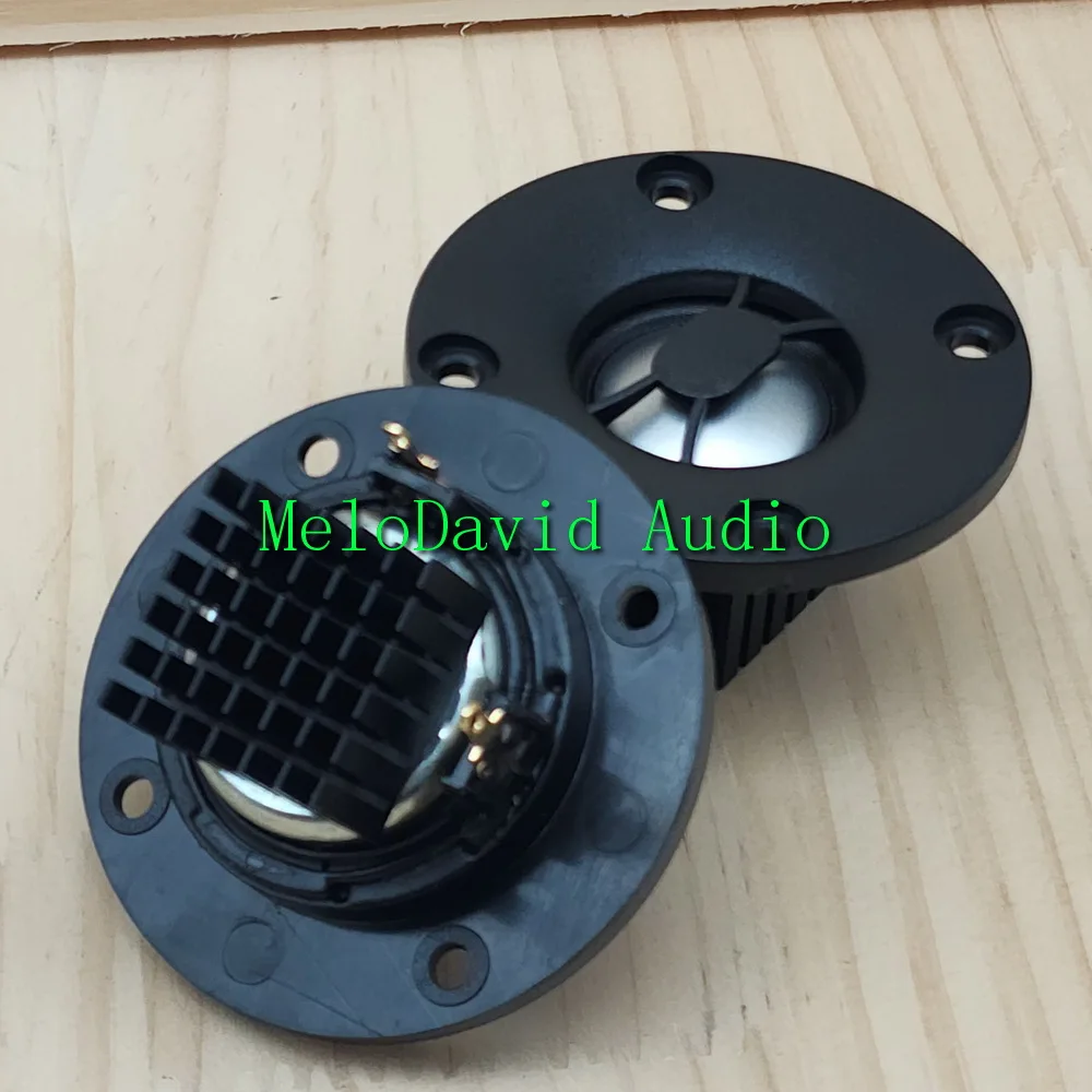 2 Pcs of MeloDavid  GAL25M Graphene coated aluminum magnesium alloy diaphragm 25mm dome  tweeters